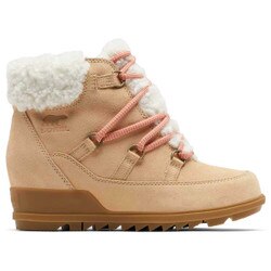 Sorel Evie Cozy Lace Bootie Women's in Ceramic